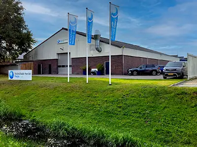 Autoschade Herstel Poepe Assen pand achterzijde